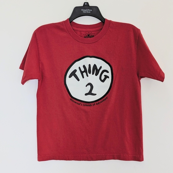 Universal's Islands of Adventure Red Thing 2 T-Shirt - Picture 1 of 7